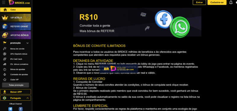 Esportebet.tv usuário
